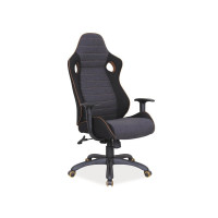 Kancelářská židle KNOW - černá/šedá