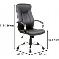 Kancelářská židle UNITY - černá