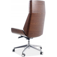 Kancelářská židle MARYLAND - černá/ořech
