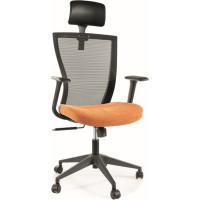 Kancelářská židle WINNIE - černá/oranžová