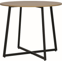 Jídelní stůl LUNA - 90x76 cm - dub/černý