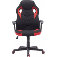 Kancelářská židle DAKAR - černá/červená