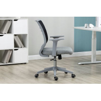 Kancelářská židle TESSA - šedá