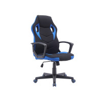 Kancelářská židle DAKAR - černá/modrá