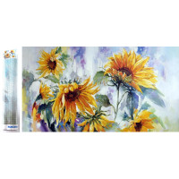 Norimpex Diamantové malování Slunečnice 80x40 cm