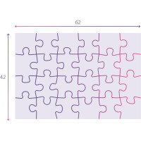 CLEMENTONI Puzzle Batwheels MAXI 24 dílků