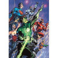 CLEMENTONI Puzzle DC Comics: Liga Spravedlnosti 500 dílků