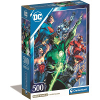 CLEMENTONI Puzzle DC Comics: Liga Spravedlnosti 500 dílků