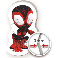 CLEMENTONI Moje první puzzle Spidey a jeho úžasní přátelé 4v1 (3,6,9,12 dílků)