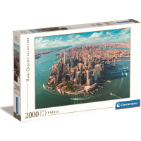 CLEMENTONI Puzzle Dolní Manhattan, New York 2000 dílků