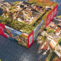 CHERRY PAZZI Puzzle Halštat ranním světle 2000 dílků