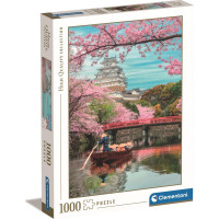 CLEMENTONI Puzzle Hrad Himedži na jaře 1000 dílků