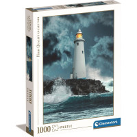 CLEMENTONI Puzzle Maják v bouři 1000 dílků