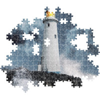 CLEMENTONI Puzzle Maják v bouři 1000 dílků