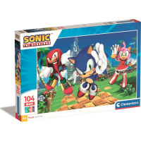 CLEMENTONI Puzzle Sonic MAXI 104 dílků