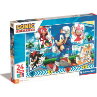 CLEMENTONI Puzzle Sonic MAXI 24 dílků