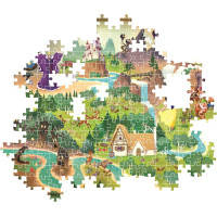 CLEMENTONI Puzzle Story Maps: Sněhurka 1000 dílků