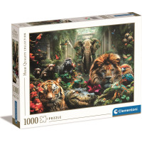 CLEMENTONI Puzzle Tajuplná džungle 1000 dílků