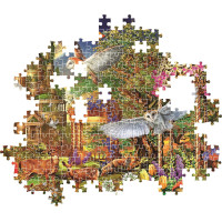 CLEMENTONI Puzzle Zahrada lesní fantazie 1500 dílků