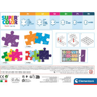 CLEMENTONI Puzzle Zvířecí kamarádi 10v1 (18, 30, 48, 60 dílků)