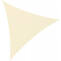 Stínící trojúhelníková plachta 3x3x3 m - béžová