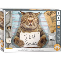 EUROGRAPHICS Puzzle Kočičí zločinec XL 500 dílků