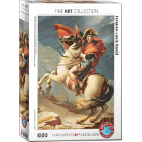 EUROGRAPHICS Puzzle Napoleon překračující Alpy 1000 dílků