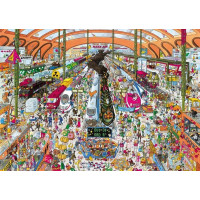 HEYE Puzzle Vlakové nádraží 2000 dílků