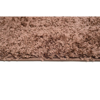 Koberec SHAGGY TOKYO - tmavě hnědý - 140x100 cm