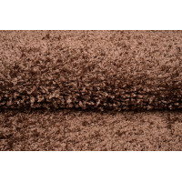 Koberec SHAGGY TOKYO - tmavě hnědý - 140x100 cm