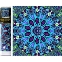 Norimpex Diamantové malování 7D Magická mandala 30x30 cm