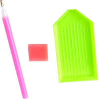 Norimpex Diamantové malování Cválající koně 30x40 cm