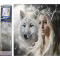 Norimpex Diamantové malování Královna ledových plání 30x40 cm