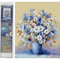 Norimpex Diamantové malování Luční kytice 30x40 cm