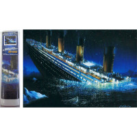 Norimpex Diamantové malování Titanic 30x40 cm