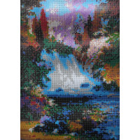 Norimpex Diamantové malování Vodopád 30x40 cm