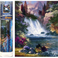 Norimpex Diamantové malování Vodopád 30x40 cm
