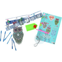 GRAFIX Diamantové malování Zvonkohra Sova