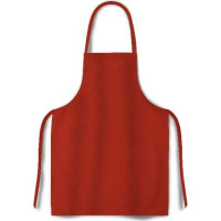 Kuchyňská zástěra 65x75 cm - červená