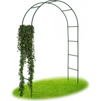 Zahradní kovová pergola 240 cm - oblouk