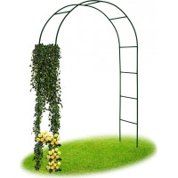 Zahradní kovová pergola 240 cm - oblouk