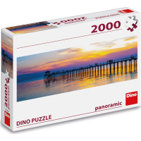 DINO Panoramatické puzzle Thajský záliv 2000 dílků