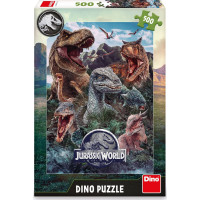 DINO Puzzle Jurský svět 500 dílků