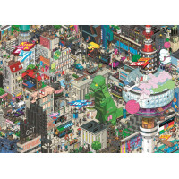 HEYE Puzzle Pixorama: Berlínské pátrání 1000 dílků