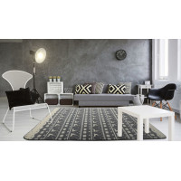 Plyšový koberec 3D Home - Sobíci - šedý