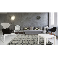 Plyšový koberec 3D Home - Bologna - šedý