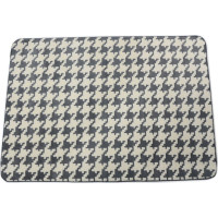Plyšový koberec 3D Home - Clover - šedý