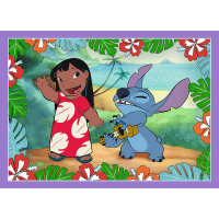 TREFL Puzzle Lilo&Stitch: Bláznivý den 4v1 (35,48,54,70 dílků)