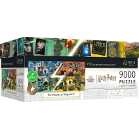 TREFL Puzzle UFT Harry Potter: Bradavické koleje 9000 dílků