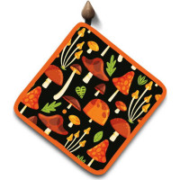 Kuchyňská podložka NATURE 20x20 cm - Hříbky